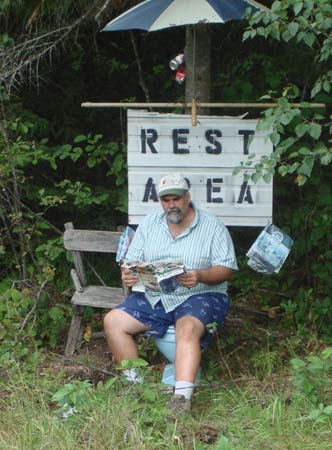 U.P. Rest Area being utilized
Not sure what I was reading... ;)
