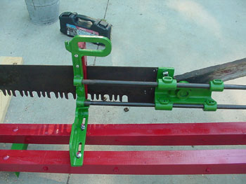 Hercules dragsaw blade guide and slide
