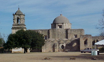 spiral4
The Mission San Jose south of San Antonio and the Alamo mission about 5 miles. One of a string of 4 missions along the San Antonio River in that area.
