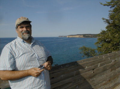 Jeff at Pictured Rocks
