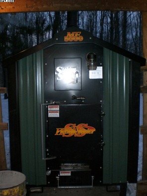 Re: Outdoor Wood Boiler Shed Photos
