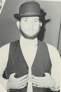 Charlie with beard in 1963
Won prize for blackest beard in the Fort Pierce, Florida Sandy Shoes Festival.

