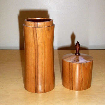 Cypress turned lidded box, picture 2
by Charlie Cadenhead
