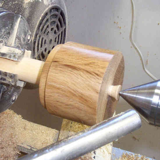 Figure 18: Tutorial - Turning a Lidded Box
Picture used in tutorial found on the General Woodworking Board.
