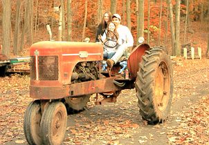son & grandkids
wards tractor 6 cyld. Chrsyler, fluid drive, duel exhaust
