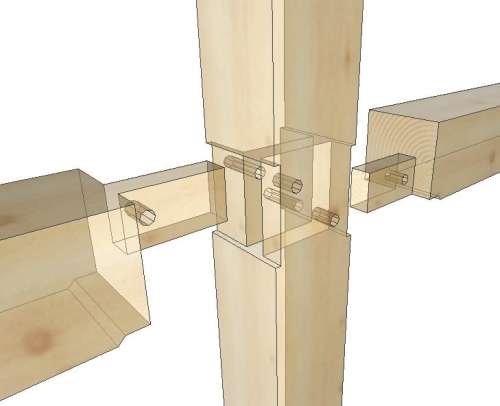 Over and under tenon joint-2
