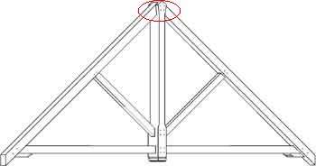 Jim's note on Truss design
This truss design had some problems at the red circle.
