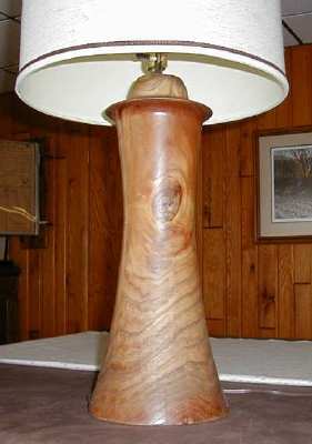 walnutlamp
Base of walnut lamp 21" height, 8½" base
Keywords: Lamp