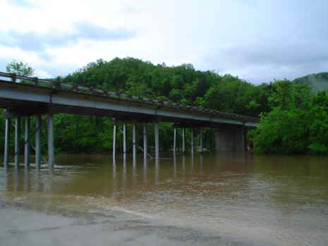 Buffalo River bridge
