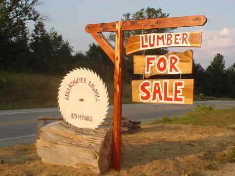 sawmill sign
