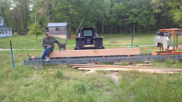 My Norwood
Lumbermate 2000, Brother Chris, lx885 skidsteer and sawmill kitty.
