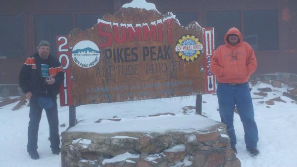 Pikes Peak
25 degrees in June!
