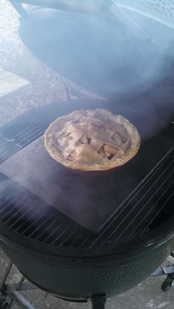 smoked apple pie
