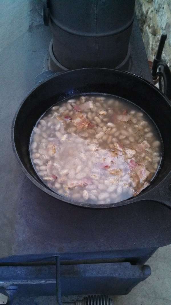 add reconstituted pinto beans.
