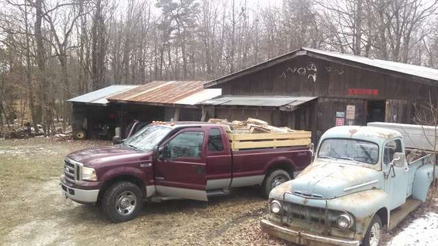 Truck load of firewood
