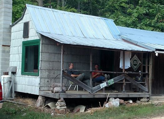 The old hunting cabin in WV
