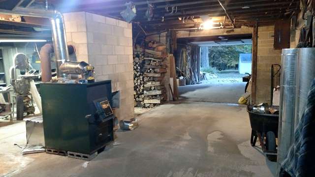 US Stove wood furnace
