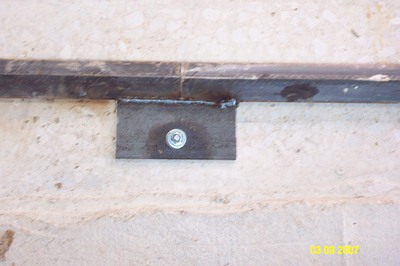 kiln rail anchor
anchor plate for kiln rails
Keywords: OWW kiln rail anchor