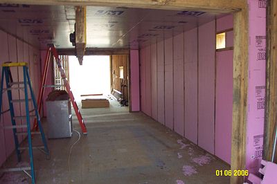Pink room
rigid insulation in kiln chamber
Keywords: OWW kiln insulation