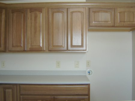 South kitchen hickory cabinets
