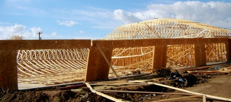 Trusses blown over by storm
Keywords: trusses storm wind