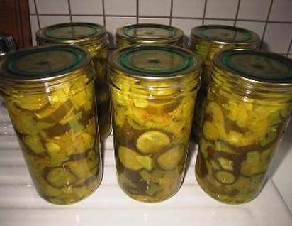 bread and butter pickles

