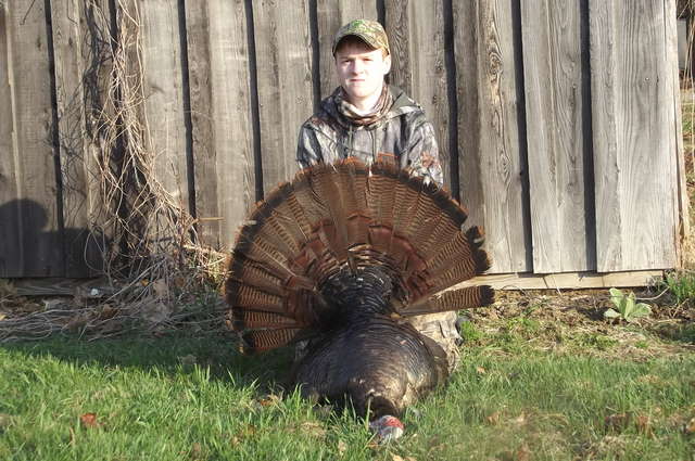 hunter 17 years old may 2015
turkey was shoot behind my house
