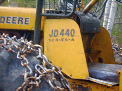 jd 440 series a cable skidder
