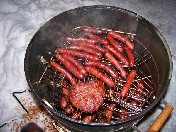 Smoked sausage 
