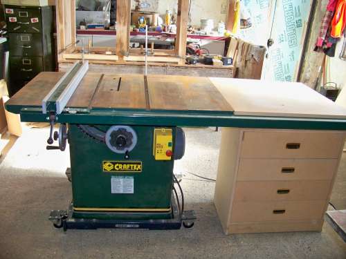Craftex tablesaw
New to me table saw . 
