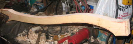 making an axe handle
ruff handle fresh off the band saw
