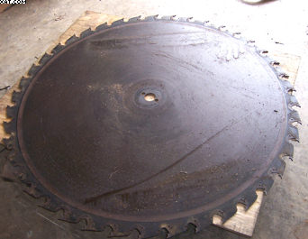 saw blade
Corley mill
