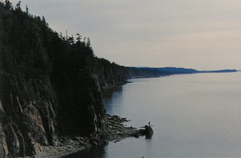 Cape Enrage coastline
Cape Enrage is hosted by Harrison Trimble High school kids. This area of the park is used by rock climbers. At different times of the day this area is flooded my tidal waters over 50 feet high along the Fundy Coastline in New Brunswick
Keywords: Cape Enrage rock climbing