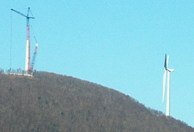 windmills on Mars Hill
