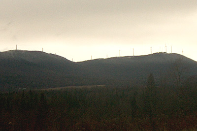 windmills on Mars Hill
