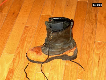 Viking logger boots
