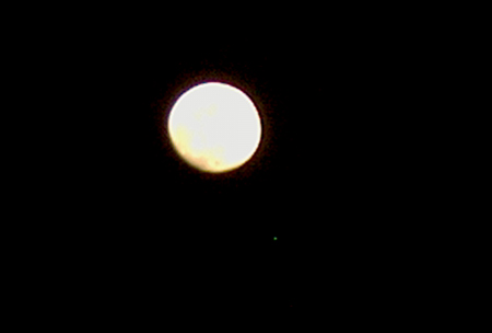 moon and saturn
