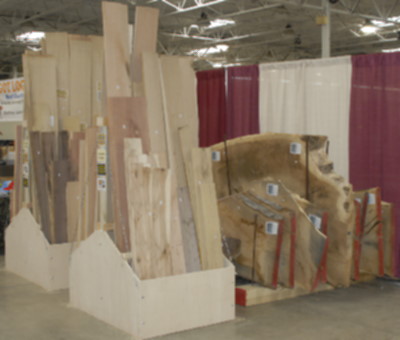 Woodworking Show
Lumber display stands
