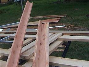 Angles
Angle timber, all I need now is a market.  Fun to cut!
