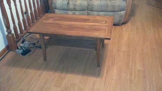 chestnut oak coffee table
Three Coats of finish mineral oil, spar varnish and linseed oil
