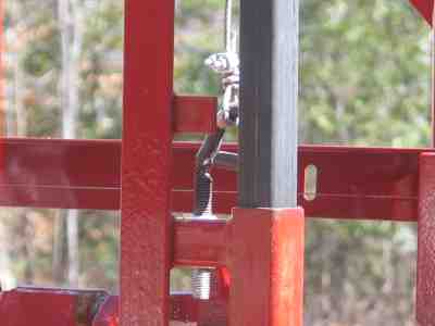 broken eye bolt on saw head
