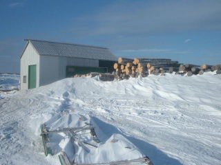 sawmill in winter 2005
