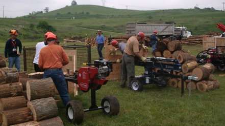 Sawlex 09 001
Firewood splitter competition first day
