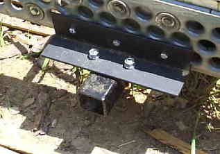 Norwood Axle
4" tubing bolted to 3" Angle
