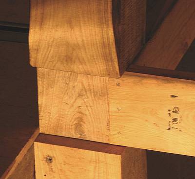 Newel joinery

