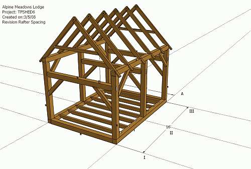 Re: Timberframe Shed Design
