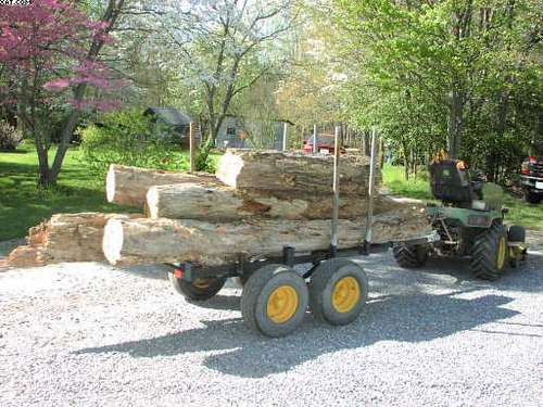 Load of firewood
