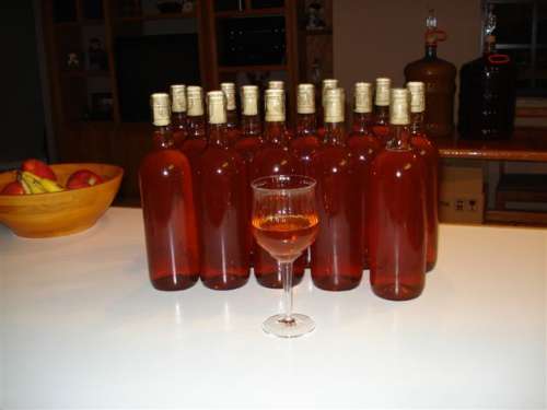 Strawberry Wine Bottled
