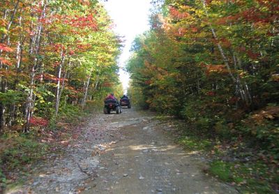 Trail Riding Northern Maine
