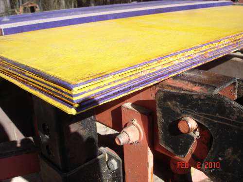 lsu-wood
Laminated gold and purple cant


